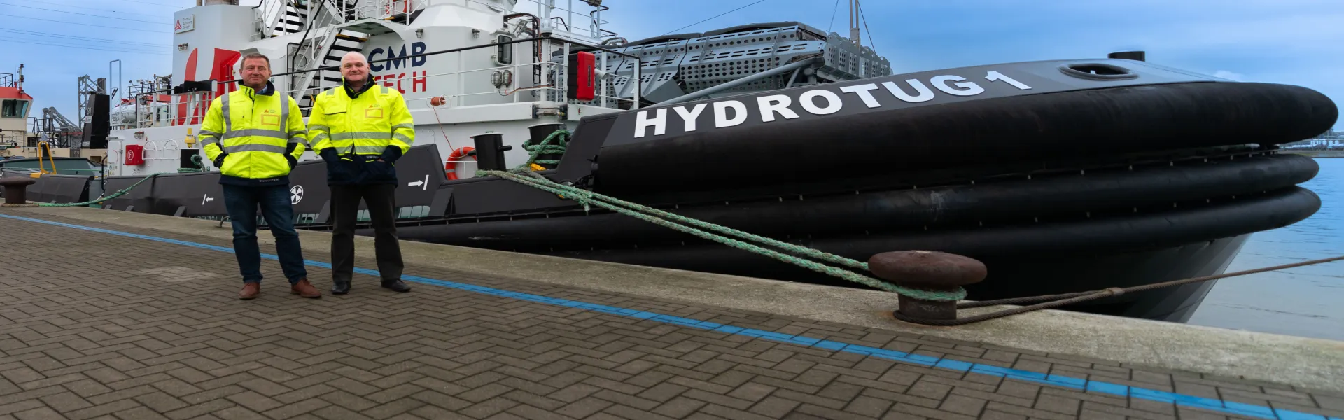 Hydrotug 1 is the world's first hydrogen-powered tugboat