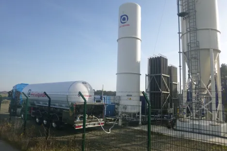 Pressurisation et inertage de gaz